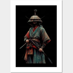 samurai Posters and Art